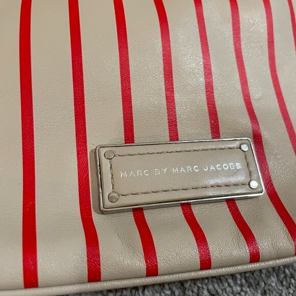 Marc Jacobs striped leather crossbody bag - Picture 3 of 7